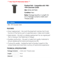 thumbnail image 2 of Flywheel Bolt - Compatible with 1988 - 1999 Chevy C3500 1989 1990 1991 1992 1993 1994 1995 1996 1997 1998, 2 of 2