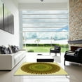 thumbnail image 6 of Ahgly Company Indoor Rectangle Patterned Dark Bronze Brown Area Rugs, 2' x 5', 6 of 6
