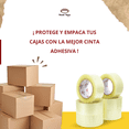 thumbnail image 3 of Cinta Adhesiva Transparente para EMPAQUE 48mm x 150m - Royal Tape Cinta Adhesiva - Adhesión y Resistencia - Sellado firme - Ideal para Paquetes - Rendimiento Óptimo (Adhesivo Acrílico, 36 Piezas), 3 of 5