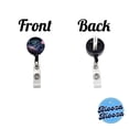 thumbnail image 3 of I'd Rather Be In Outer Space Sci-fi Retractable Reel ID Badge Key Card Name Tag Holder with Clip, 3 of 7