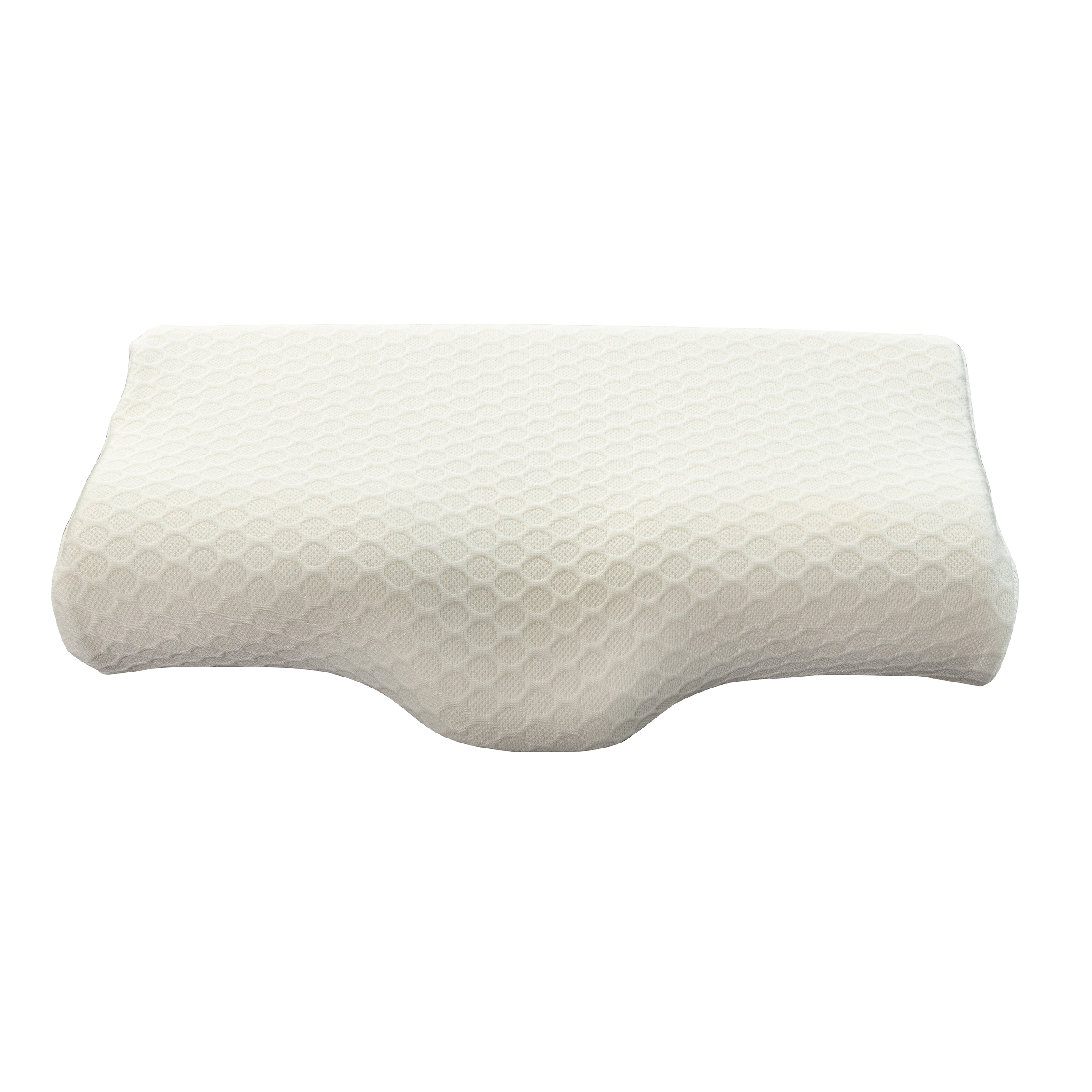 Home-Complete Memory Foam Neck Pillow for Side, Back, and Stomach Sleepers