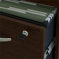 thumbnail image 5 of Bush Business Furniture Series C 60W x 30D Office Desk with Hutch and Mobile File Cabinet , Mocha Cherry, 5 of 8