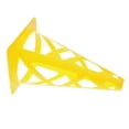 thumbnail image 3 of 5 Pièces 9" PE Sport Formation Sport Formation Trafic Cône pour le Football Basket-Ball Jaune, 3 of 9