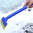 thumbnail image 4 of Nomeni Long Handle Tendon Scraper Winter Snow Shovel Ice Shovel Snow Scraper With Snow Does Not Damage The Car Paint, 4 of 9