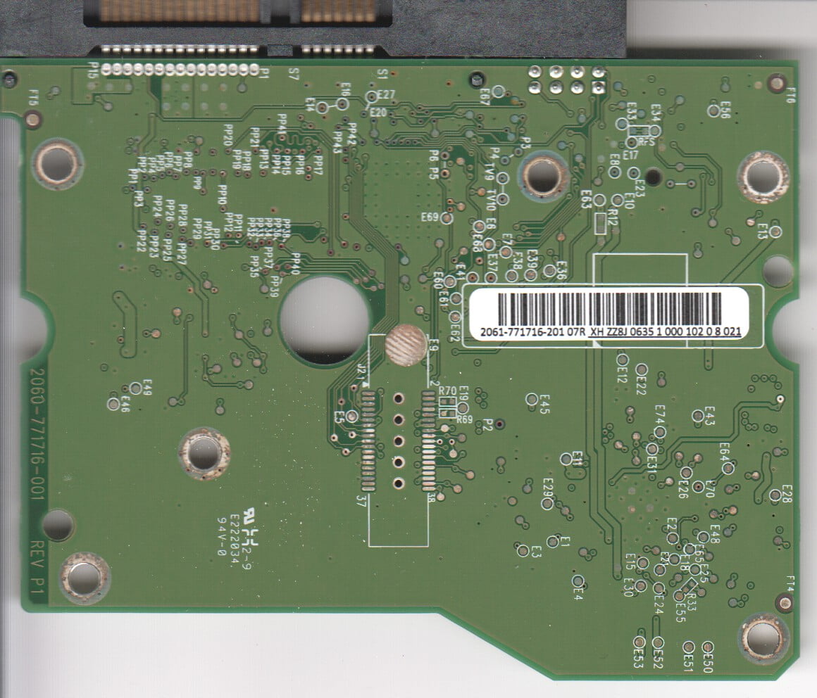 2060-771824-006 REV A carte PCB disque dur western digital