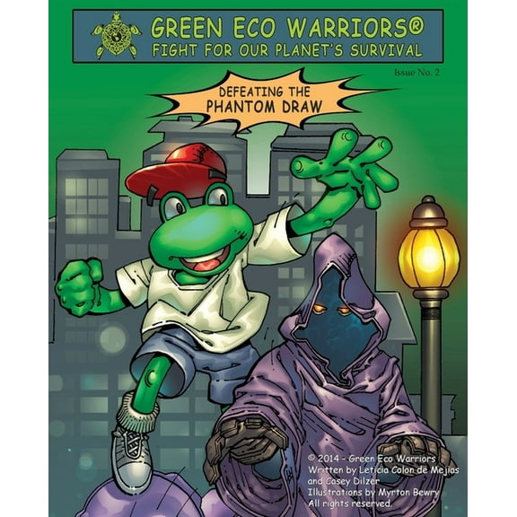 Green Eco Warriors - Defeating the Phantom Draw, (Paperback)