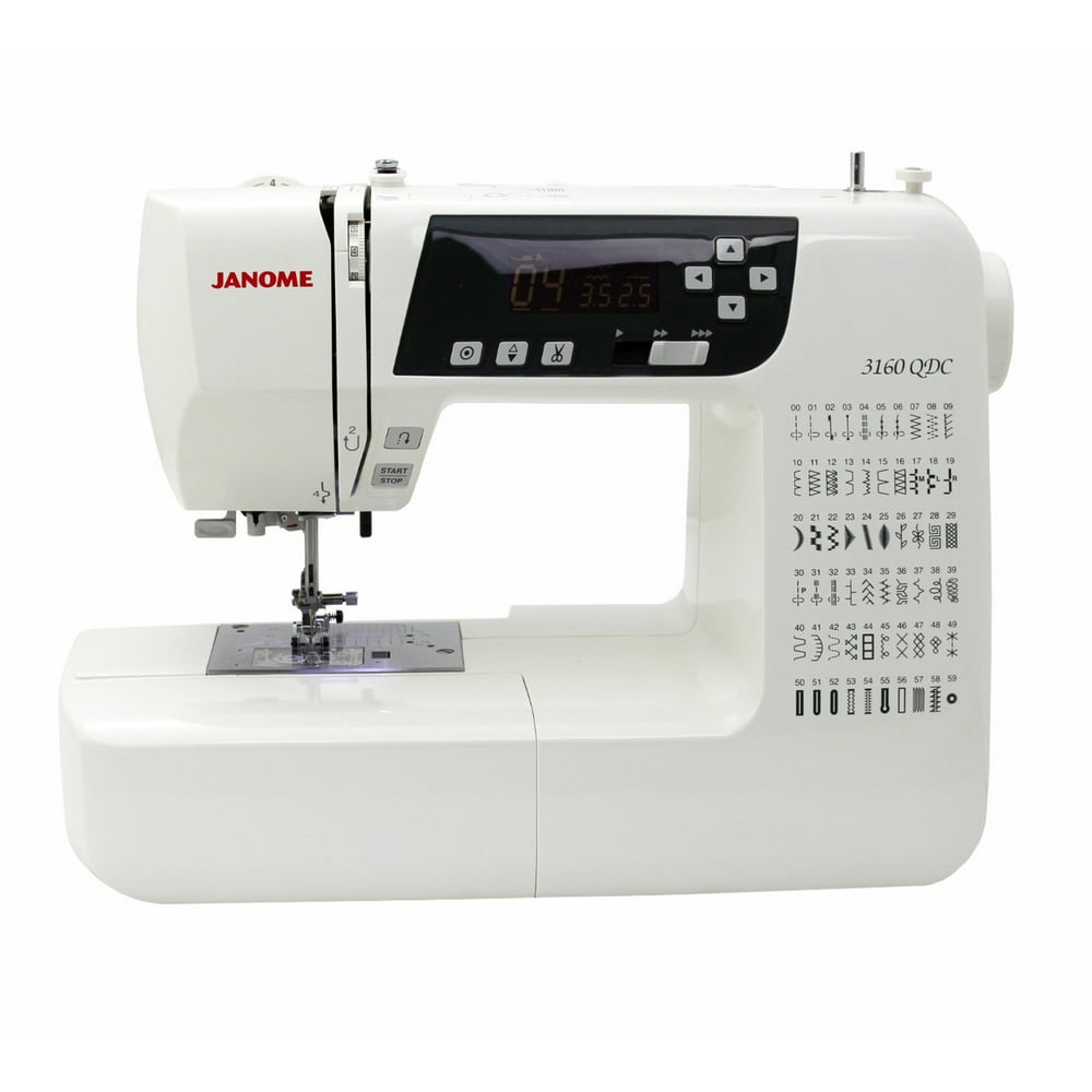 Janome 3160QDC Computerized Sewing Machine - Refurbished - Walmart.com