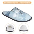 thumbnail image 3 of Fotbe Winter Reindeer In Snowy Mountains Pantuflas Peludas para Mujer con Estampado, Zapatillas de Peluche, Zapatos de Invierno para Casa, Uso Interior y Exterior-Medium, 3 of 8