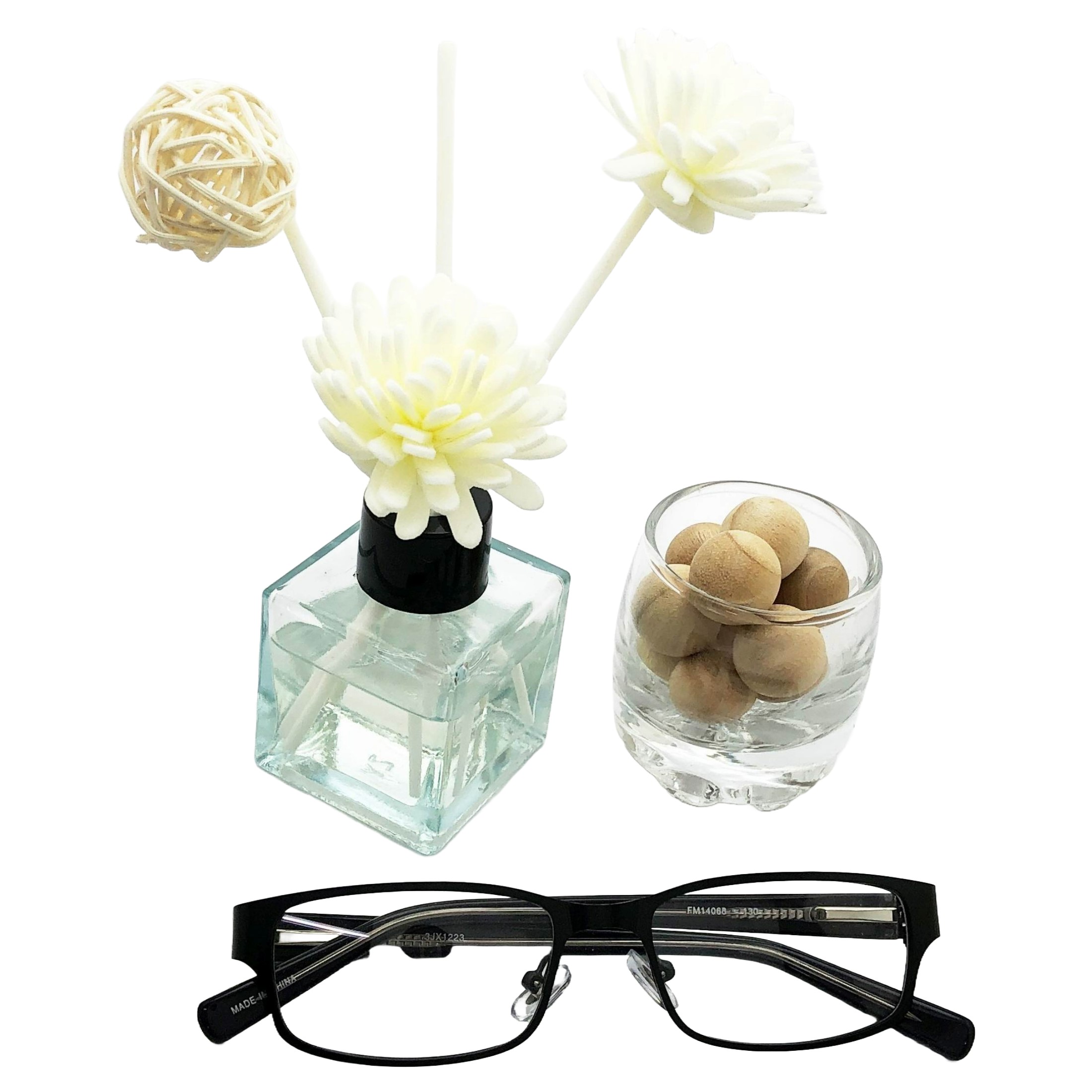 Walmart Youth FM14068 Rectangular Prescription Eyeglasses with Case, Matte Black