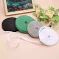 thumbnail image 4 of Uxcell 0.55" x 33ft Correas de Gancho y Bucle Rollos Tiras Adhesivas de Doble Cara Verde, 4 of 6
