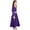 Purple, variant on YONGHS Kids Girls Lyrical Dance Dress for Church Worship Praisewear Royal Blue 4