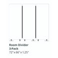 thumbnail image 4 of Reclaim Acoustic Room Dividers - 3 Pack of Panels in Misty Gray, 4 of 7
