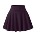 thumbnail image 4 of Elastic Button Mini Skirt Vintage Patchwork Denim Skirt Women Fashion Casual Short Style Solid Half Skirt Anti Glare Sun Skirt Pleated Skirt Mesh Skirts for Women, 4 of 5