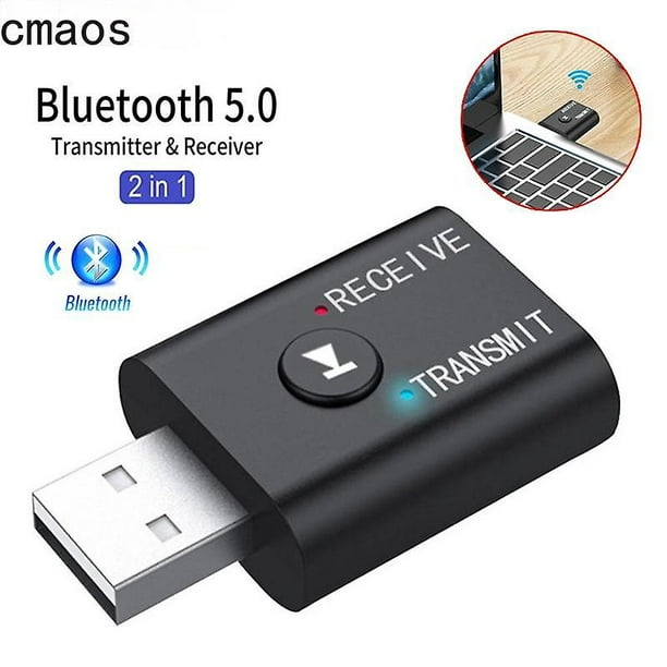 Transmetteur Bluetooth 5.0 Récepteur Adaptateur Bluetooth Transmetteur  Audio 5.0 Transmetteur Bluetooth 5.0 Récepteur 2 en 1 Transmetteur Récepteur  Adaptateur 