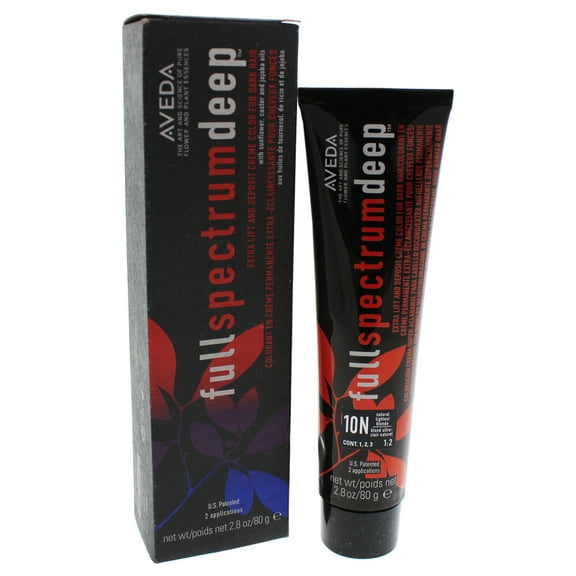 Full Spectrum Deep Creme Color For Dark Hair 10N - Natural Lightest Blonde