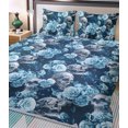 thumbnail image 3 of Juego de cama calavera rosas azules Juego de cama, 3 of 7