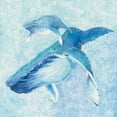 thumbnail image 2 of Adams, Phyllis 20x20 White Modern Wood Framed Museum Art Print Titled - Blue Mama v2, 2 of 4
