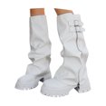 thumbnail image 3 of Miaoju Women's Knee High Boots Square Toe Long Boots for Women Comfortable Low Heel Womens Boots, 3 of 9