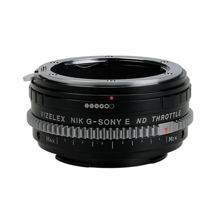 UPC: 0847372049073 | Fotodiox NikG-SnyE-NDThrtl-Cine ND Throttle Lens Mount Adapter with Nikkor F Mount G-Type D SLR Lens