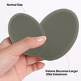 thumbnail image 3 of 2 Pcs Coussin d'Air Ovale Pouf Éponge de Fond de Teint Beauté Éponge de Maquillage Humide et Sec, 3 of 5