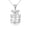 White, variant on Solid Gold United States Navy Officially Licensed Master Chief Petty Officer Anchor (10K Rose Gold, Pendant)