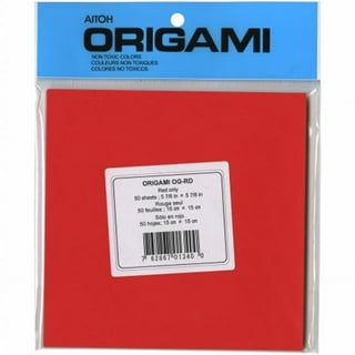 Aitoh Origami Paper 5-7/8x5-7/8 38 Sheets Flower Kit