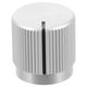 thumbnail image 2 of Guitar Potentiometer Knob Cap Volume Control Knob Audio Equipment Silver 1.5X1CM Anodized Finish 1Set, 2 of 5