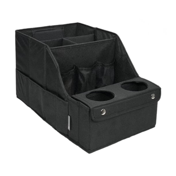 Organizador de asiento de coche con respaldo y compartimentos múltiples para acampar, accesorios para camiones con portavasos para mujeres, hombres y