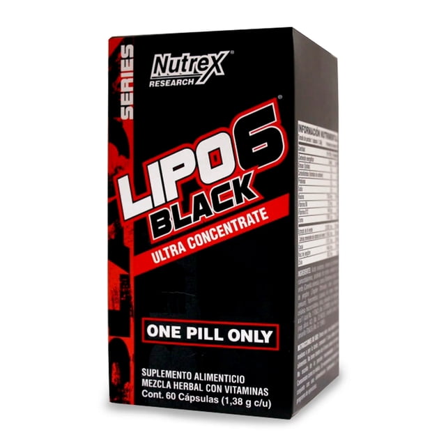 Lipo 6 Black Ultra Concentrado Nutrex Research 60 Cápsulas Nutrex Research 141603180