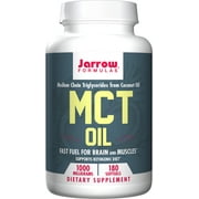 Jarrow Formulas MCT Oil Softgels, 1000mg, 180 Softgels