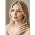 thumbnail image 6 of SilverCloseOut Sterling Silver Stacked Cz Eternity Band, 6 of 9