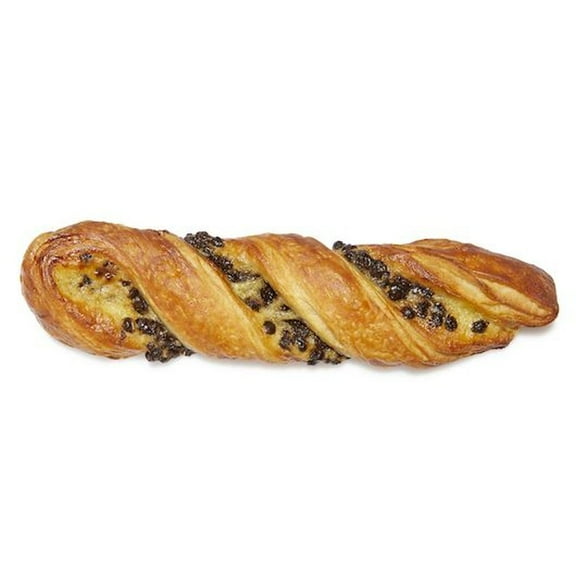 Belpastry Chocolate Custard Twist, 3.2 Ounce -- 50 per Case.