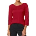 thumbnail image 1 of HUANBAI Trendy Plus Size Tops For Everyday Wear Loose Fit Comfortable Casual Design Perfect For Denim Jeans In Spring Summer And Fall, 1 of 4