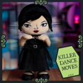 thumbnail image 3 of Muñeco de peluche bailando Just Play Wednesday con música de 12,5 pulgadas, 3 of 6