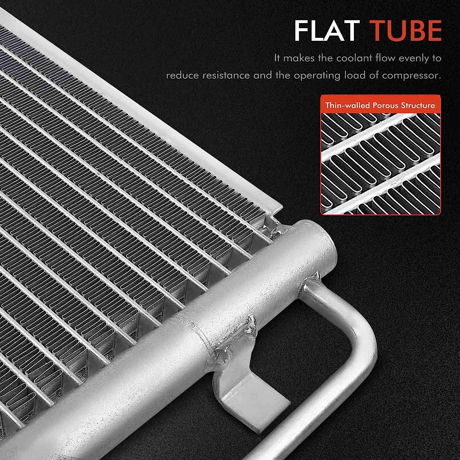 A-Premium Air Conditioning A/C Condenser Compatible with Suzuki  