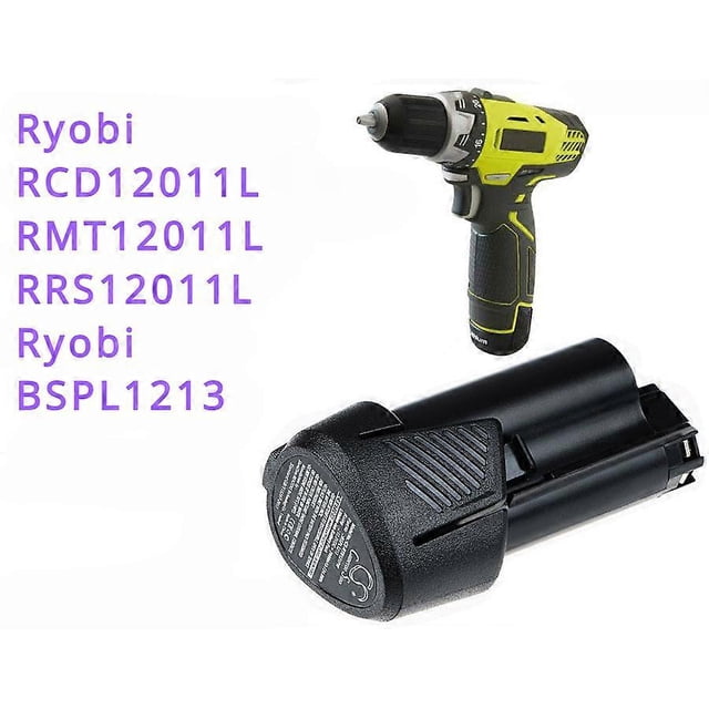 2000mah battery BSPL1213 for RYOBI RCD12011L, RMT12011L, RRS12011L