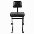 thumbnail image 4 of Koiauber 5 Height Adjustable Piano Chair with Black Padded Cushion,Music Keyboard Bench Seat with Backrest for Musicians Adults, 4 of 7