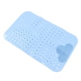 thumbnail image 3 of Alfombrilla de baño antideslizante para bañera, alfombrilla de ducha gruesa de PVC con ventosa fuerte para suelo de baño, color azul, 3 of 5