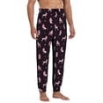 thumbnail image 4 of Kdxio Poodle Dog Pattern Joggers,Sweatpants for Men with Pockets-X-Large, 4 of 5