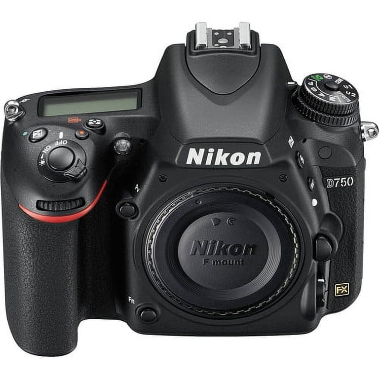 Nikon D750 DSLR Camera (Body Only) - 1543 - Walmart.com