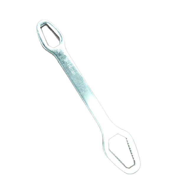 Clé Universelle Auto-Ajustable 8–22 mm à Double Extrémité Auto-Serrante Clé Multifonction Serrée pour Évier d'Espace Plomberie Outil de Réparation de Voiture Clé de Couple