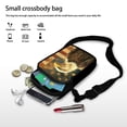 thumbnail image 5 of HELLHERO Bald Eagle Patriotic Tote Double Zipper Women Shoulder Bag Adjustable Strap for Casual Travel, 5 of 5