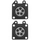 thumbnail image 3 of 120 piezas de motosierra Almohadillas de diafragma de carburador para 2500/3800/4500/5200/5800, 3 of 5