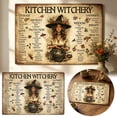 thumbnail image 1 of Outdor Putuo 1pc " Kitchen Witchery" Metal Sign – Witch Wall Art For Kitchen Coffee Bar Home, 1 of 6