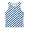 thumbnail image 4 of Maean 3-15 Years Kids Tank Top Striped Printed Sleeveless Crew Neck Summer Causal Tanks for Boys Girls, 4 of 6