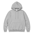 thumbnail image 2 of Men's Relaxed Fit Hooded Sweatshirt Drawstring Long Sleeve Casual Pullover Hoodie with Front Pocket, 2 of 6