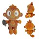 thumbnail image 4 of Kawaii Dart Monkey Plush Toys Cartoon Anime Plush Dolls Cute Soft Stuffed Animals Monkey Plush Toys For Boy Gifts, 4 of 4