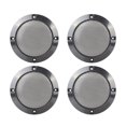 thumbnail image 1 of 4uds 4'' Coche Metal Brillante Audio Altavoz Cubierta Malla Parrilla Cuerno Guardia, 1 of 7