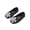 Black, variant on Xfvqtps Sparkle Princess Mary Jane Ballet for Girls Elastic Strap Close Toe Pearl Flower Sequin Rhinestone Spring Summer Dressy Casual Shoes