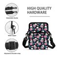 thumbnail image 7 of Eheartsgir Crossbody Bags for Running, Zipper Lightweight Shoulder Bag for Women Skull Tropical Floral Print Crossbody Coin Case, 7 of 7